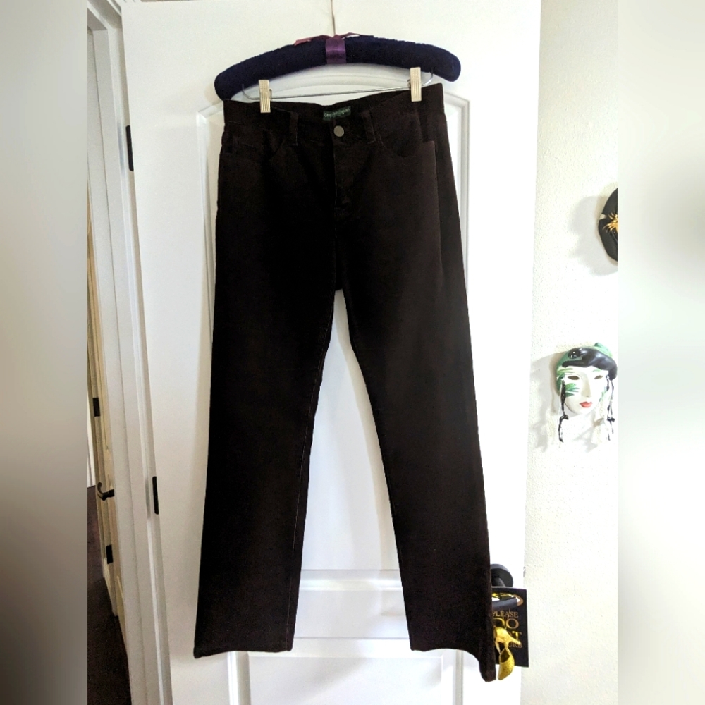 Ralph Lauren Brown Straight Leg Pants